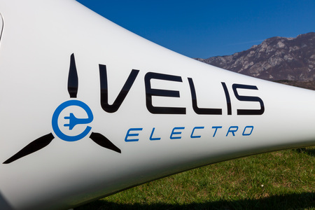 Velis electro logo fuselage 