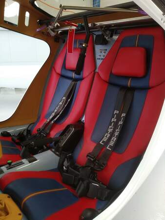 Pipistrel Sinus Interior seats