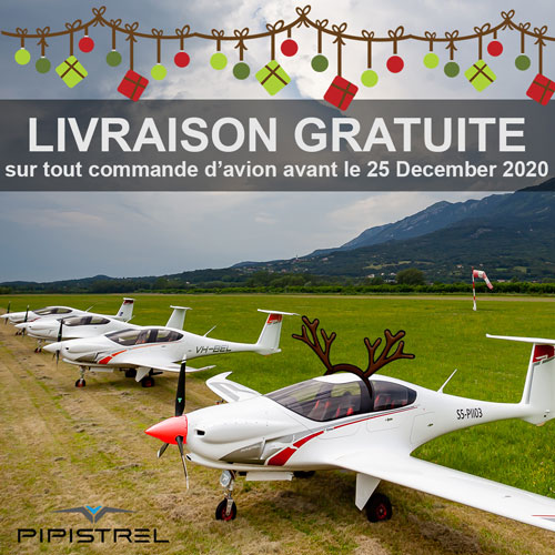 Livraison gratuite sur tout commande d'avion jusqu'au 25 Décembre 2020