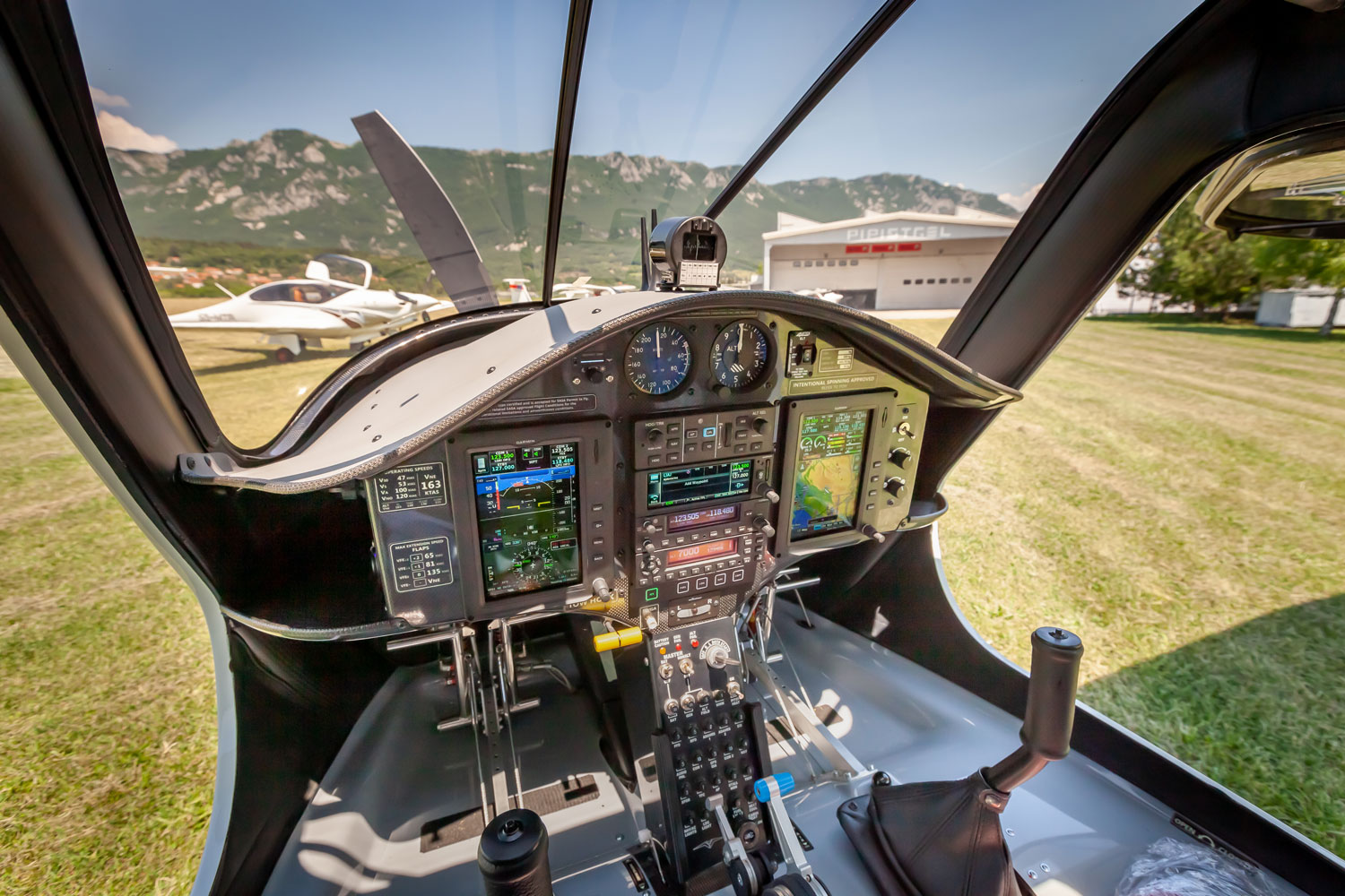 Pipistrel Explorer Aircraft   Cockpit View (1)